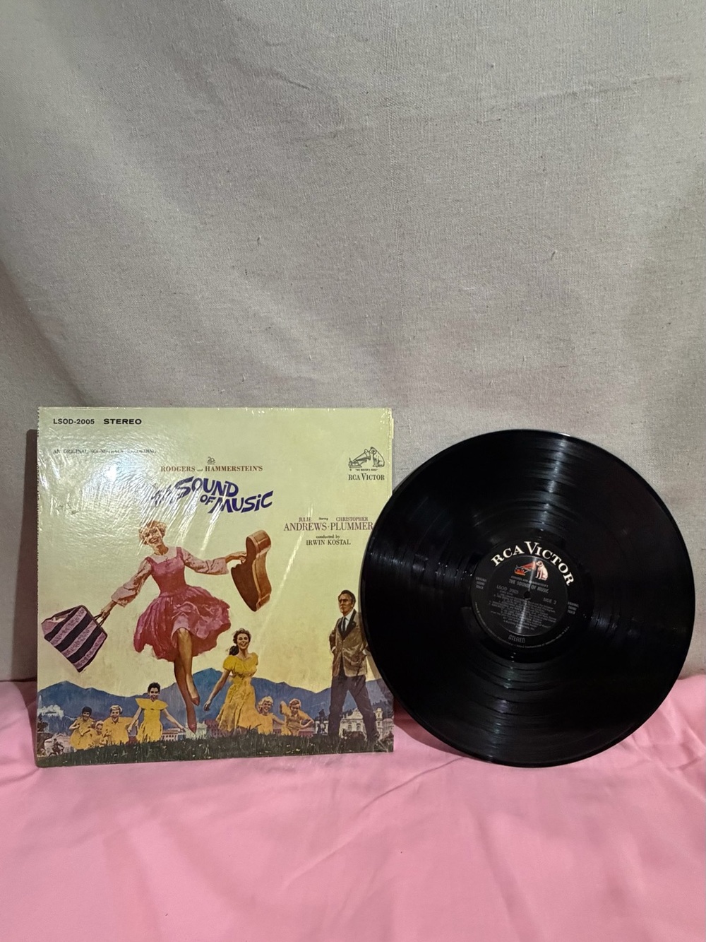 RCA Victor Vinyl Record — Sound of Music (Black)